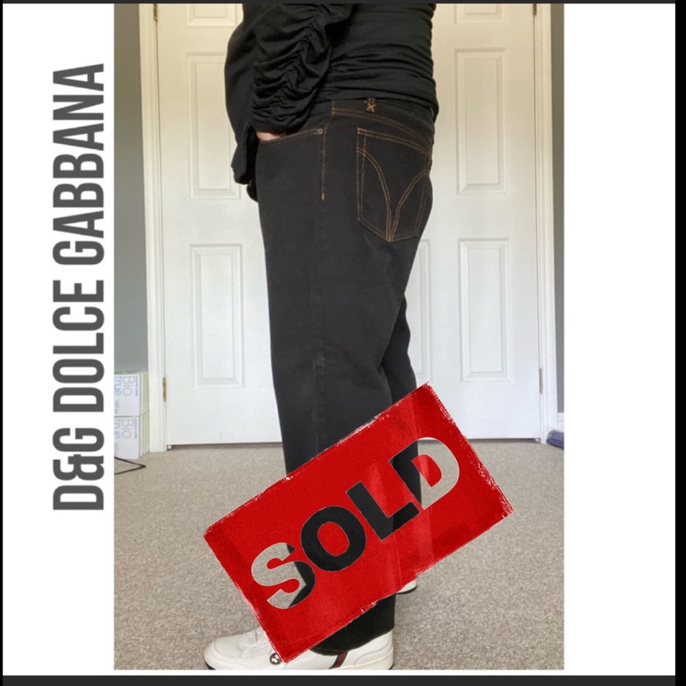 D&G Dolce Gabbana Corduroy Pants - Picture 1 of 7